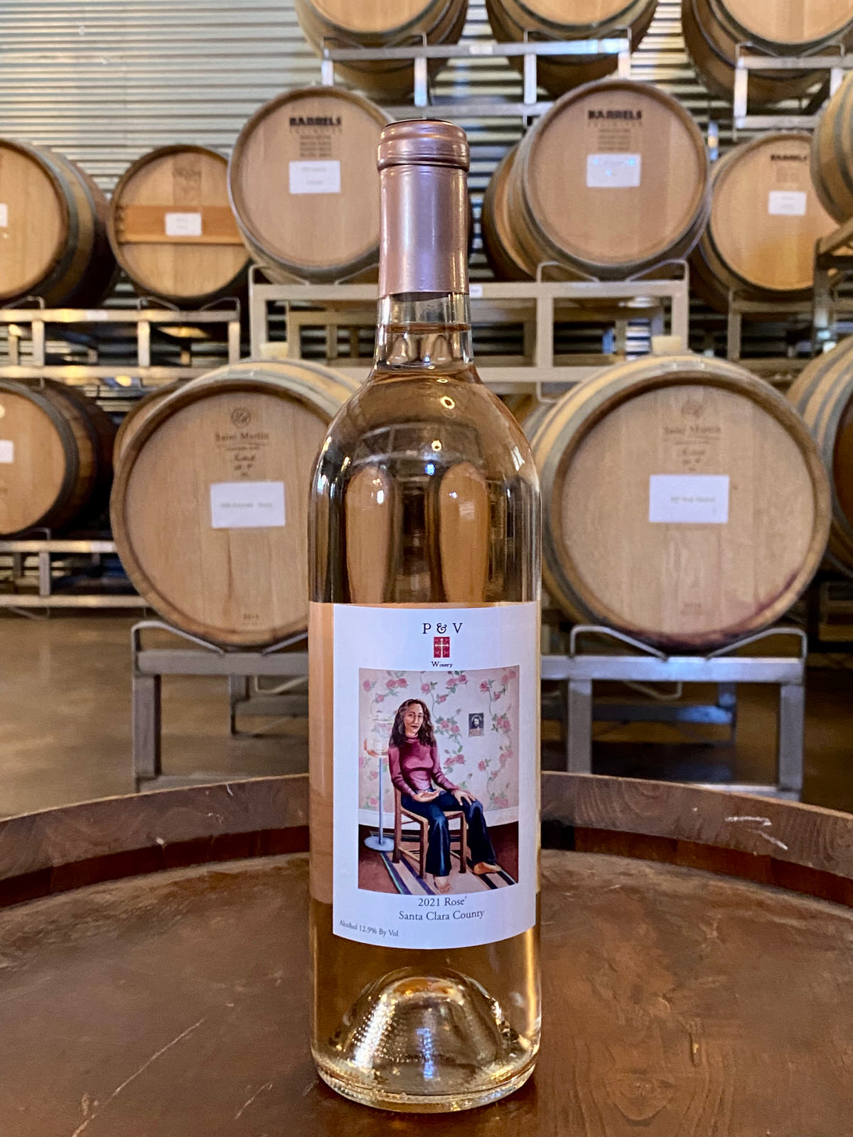2021 Santa Clara County Rose - P and V Winery